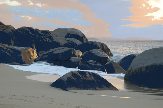 Virgin Gorda Rocks # 527 20" x 30"