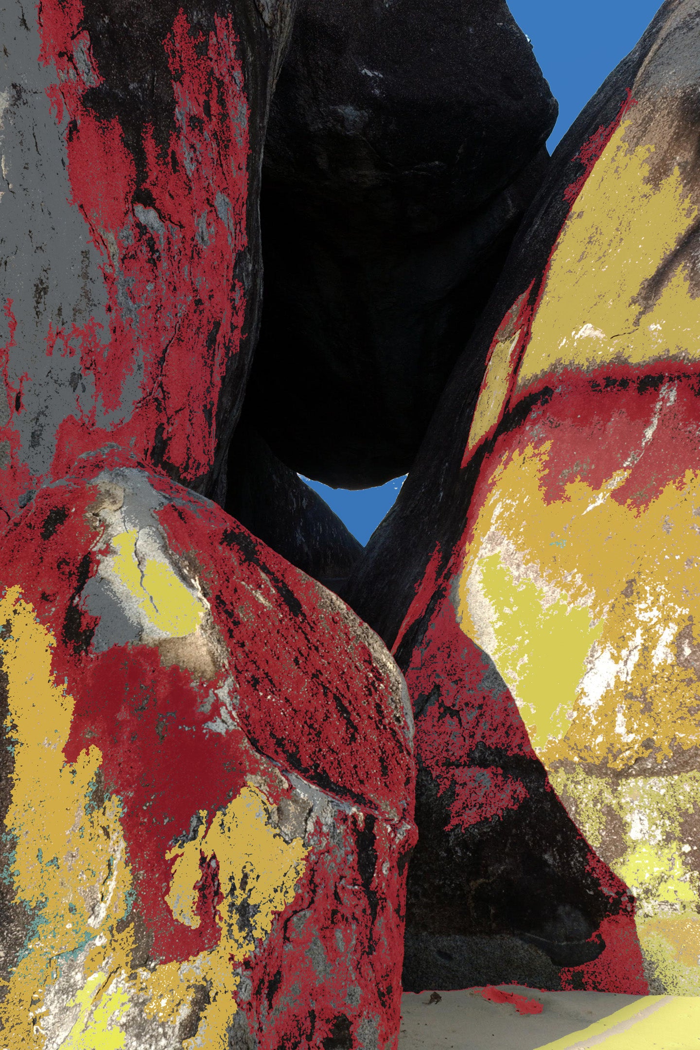 Virgin Gorda Rocks # 71 20" x 30"