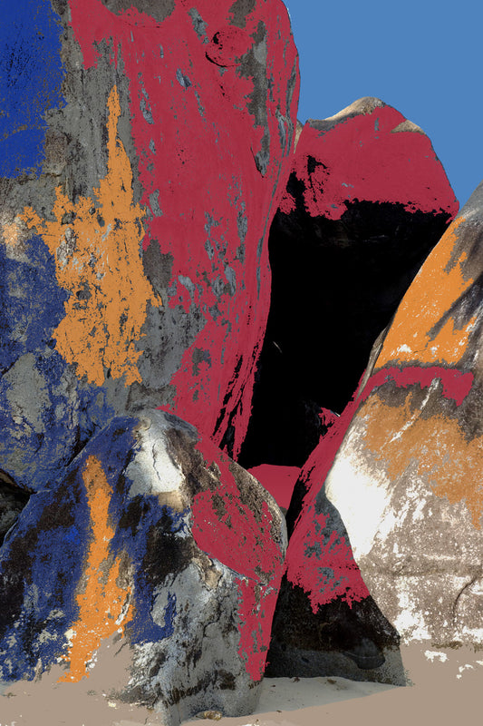 Virgin Gorda Rocks # 70  20" x 30"