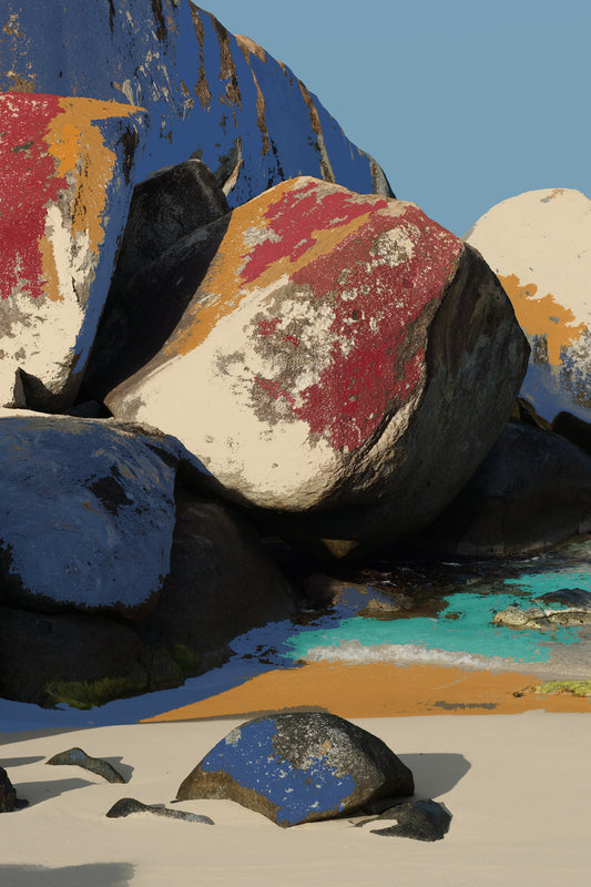 Virgin Gorda Rocks # 57 20" x 30"